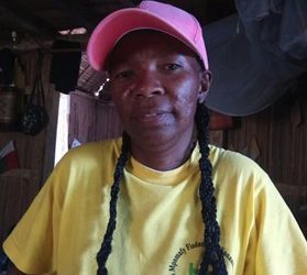 Portrait de Georgine, une membre active de l’association à Madagascar